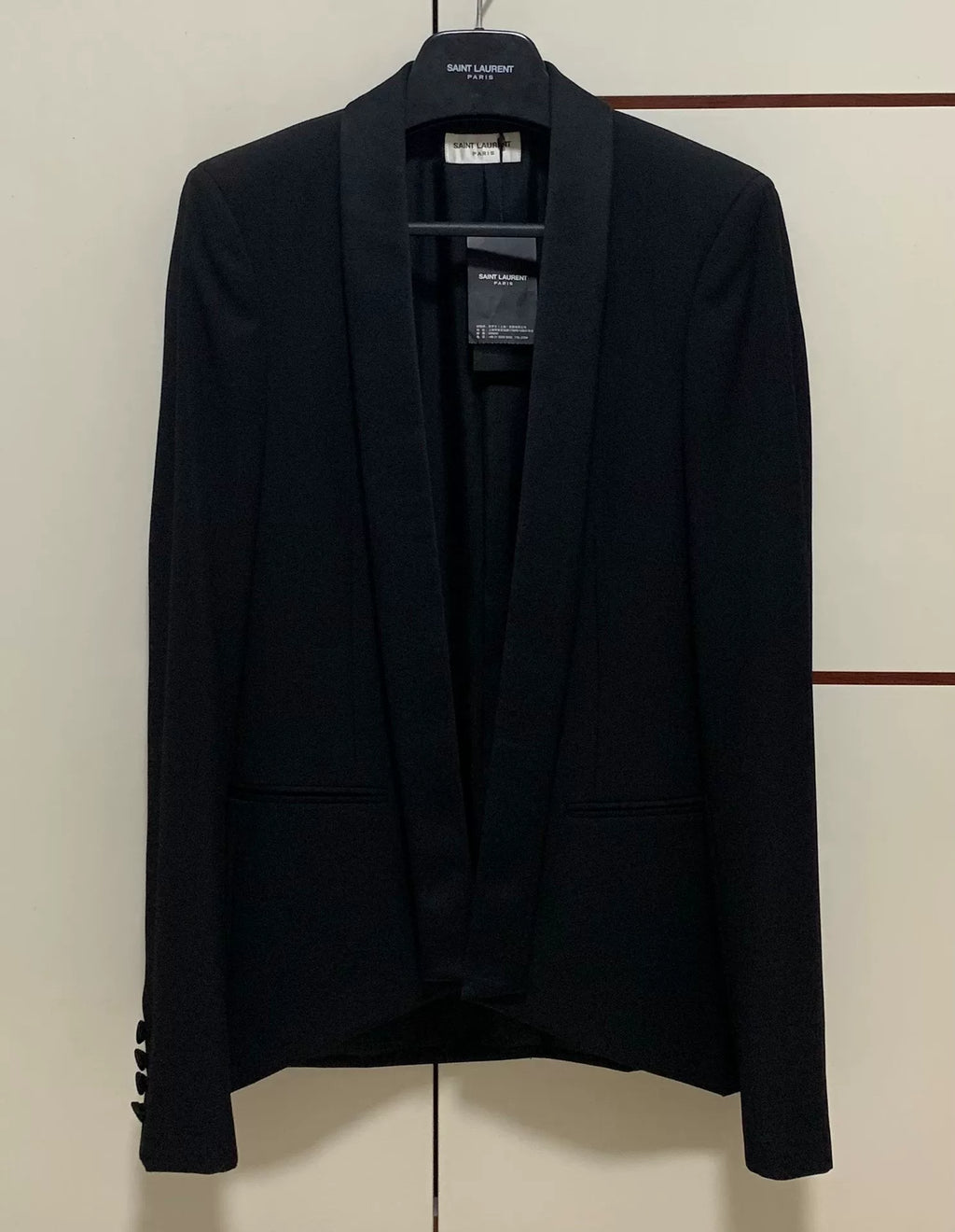Saint Laurent 17FW Runway Black Suit