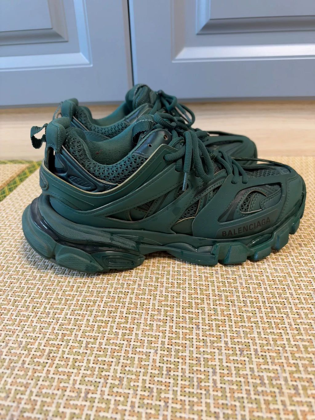 Balenciaga Track Dark Green Sneakers