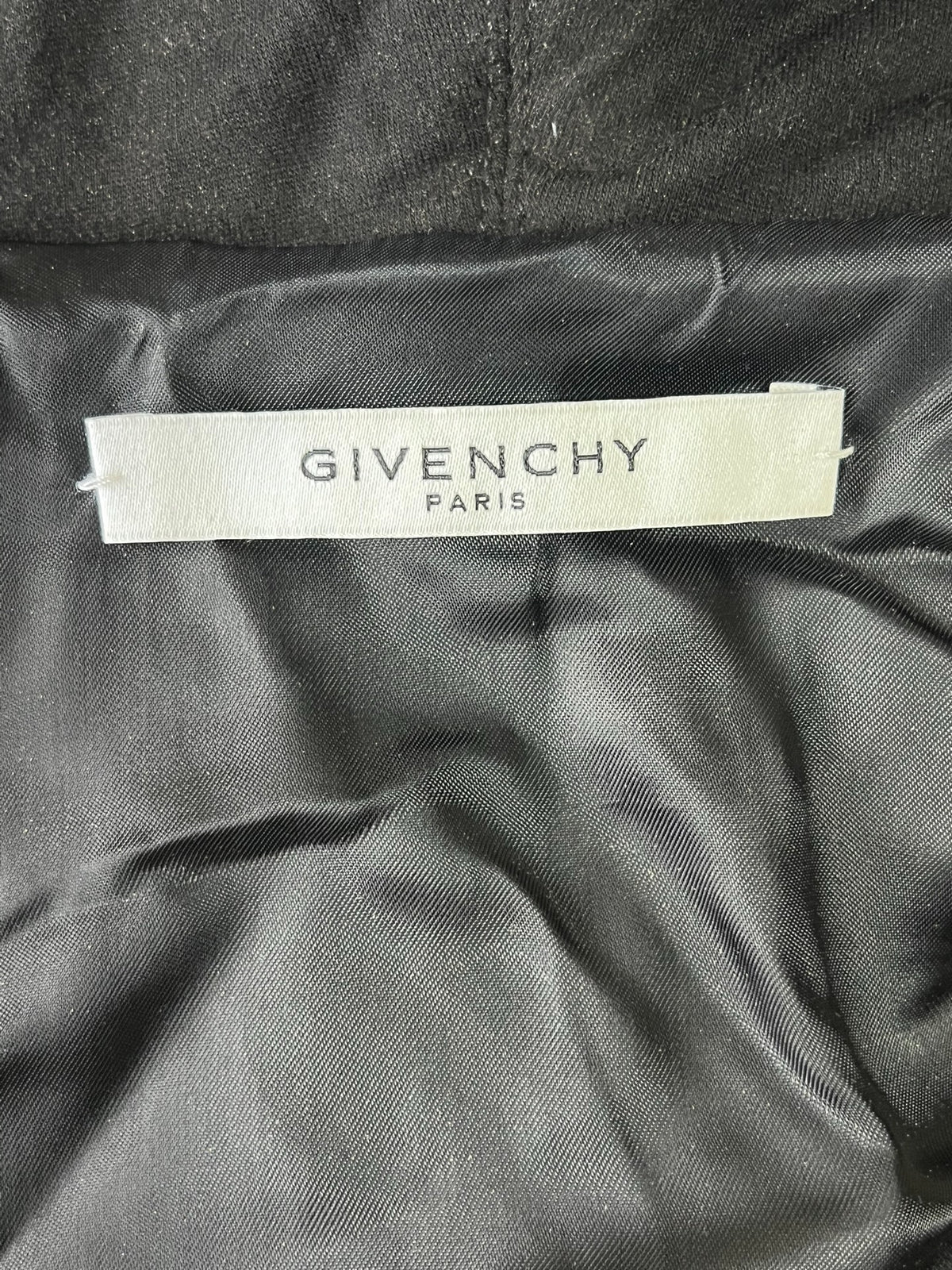Givenchy Men's Leather-Panel Hooded Jacket