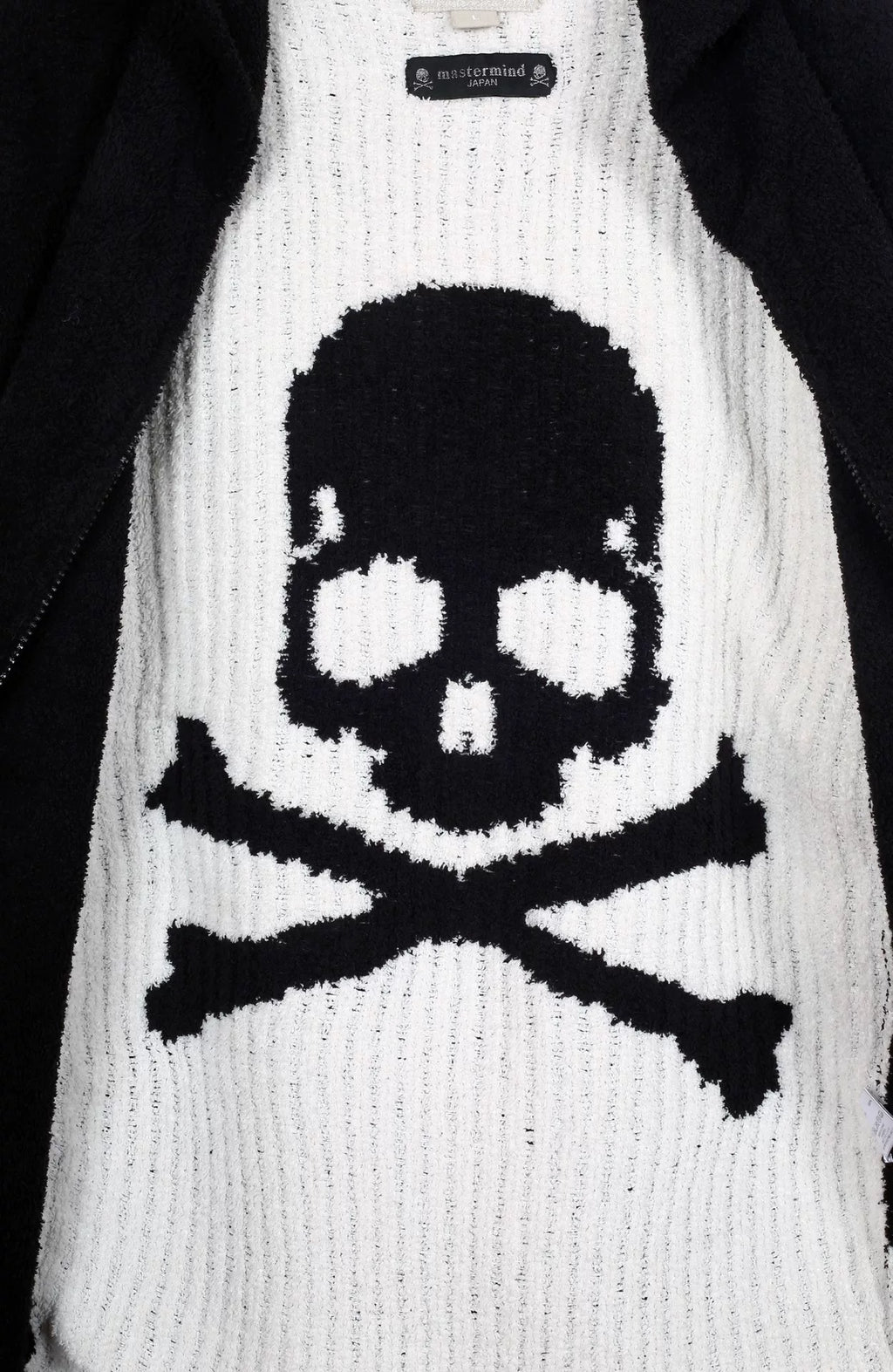 Mastermind Japan × Barefoot Dreams Terry Ron Herman Skull Hoodie