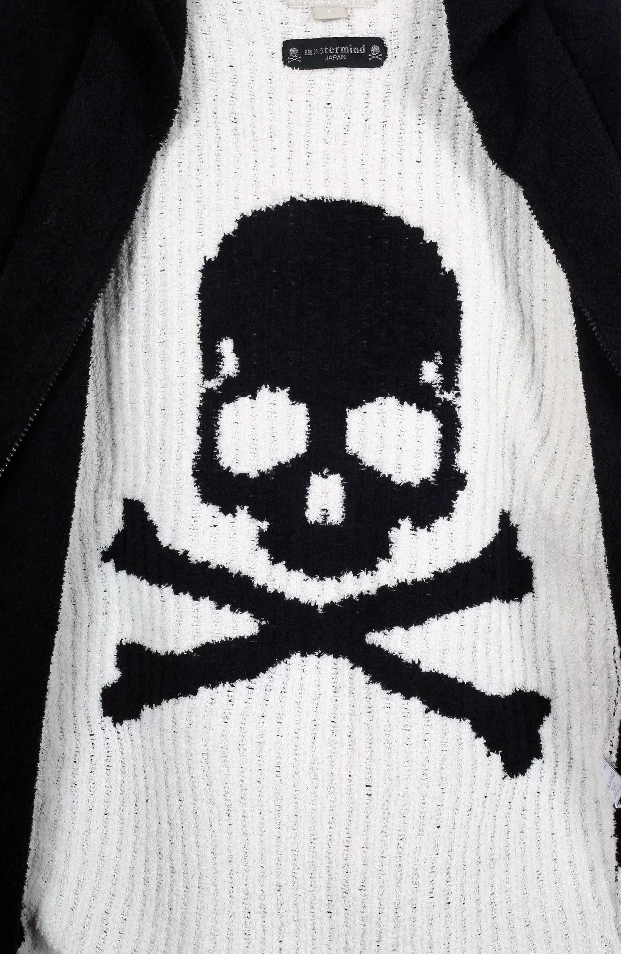 Mastermind Japan × Barefoot Dreams Terry Ron Herman Skull Hoodie