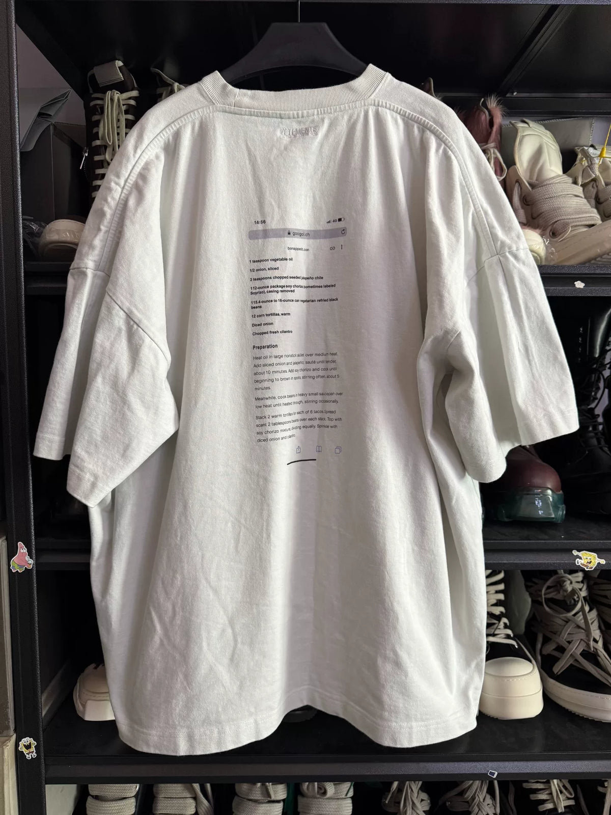 Vetements Vegan Taco short-sleeve T-shirt