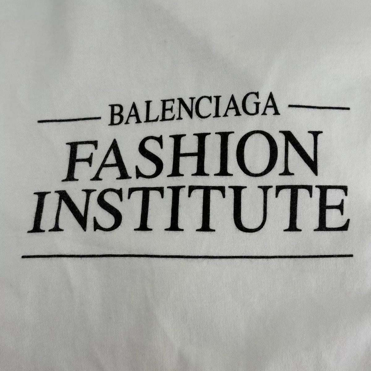 Balenciaga Fashion Letter Print Short Sleeve Top
