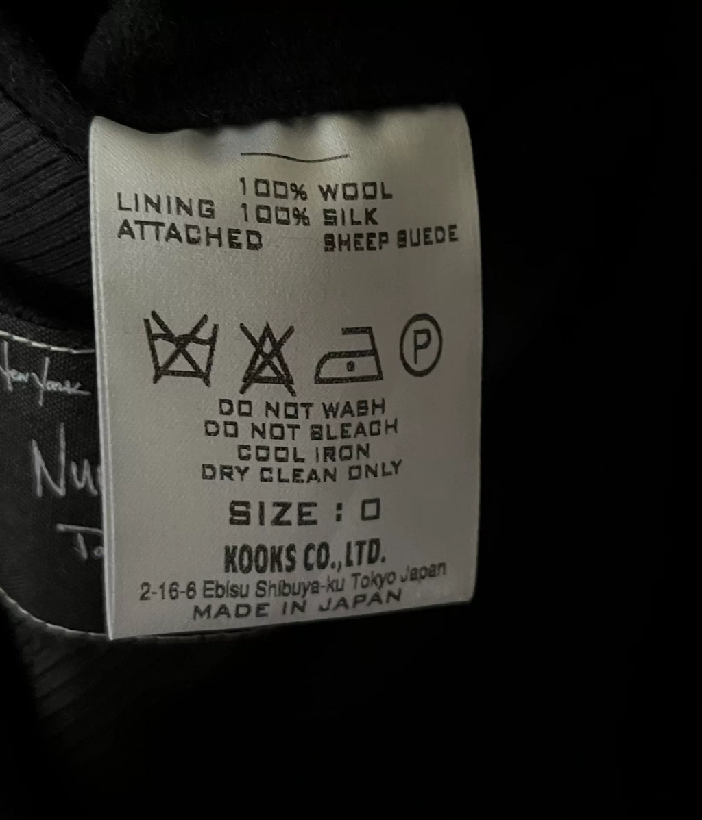 Number (N)ine 06AW Clover Elbow Hand-stitched Jacket