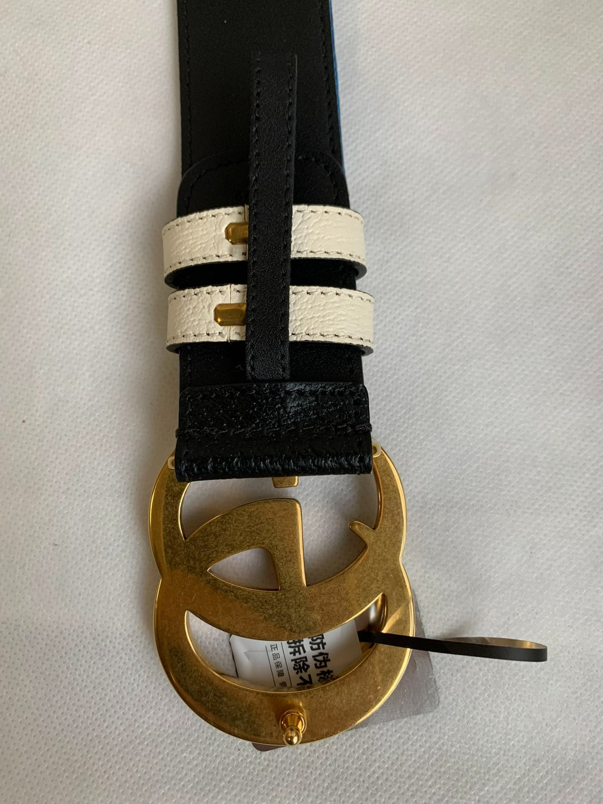 Gucci × Adidas GG Canvas Leather Belt