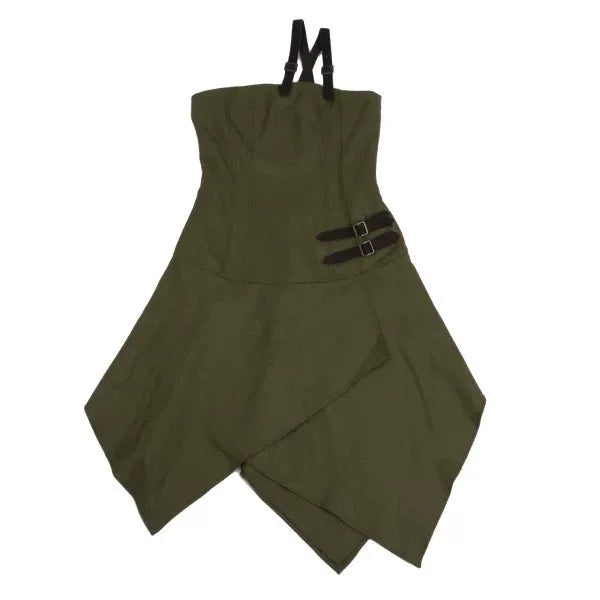 Jean Paul Gaultier Vintage Olive Green Dress