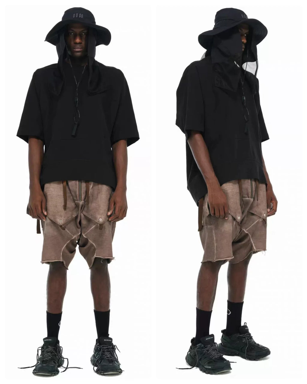 Hamcus Drawstring Bucket Hat