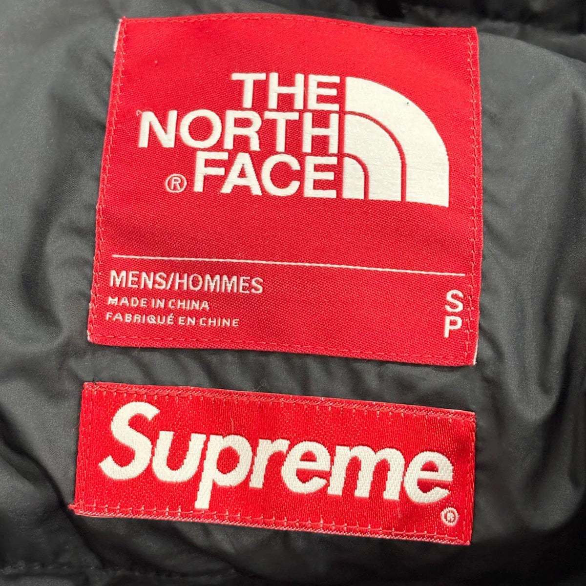 Supreme Yellow Full Print Stand-Collar Logo Goose Down Jacket