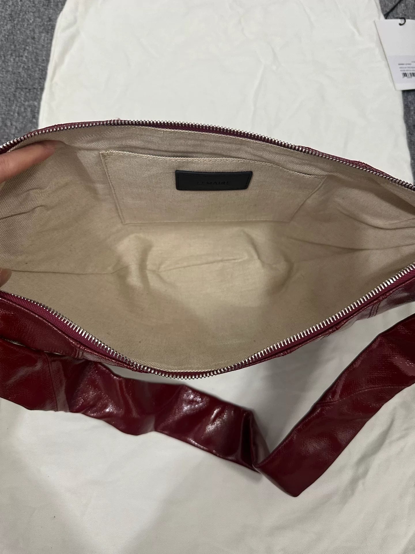 LEMAIRE: Brown Croissant Bag