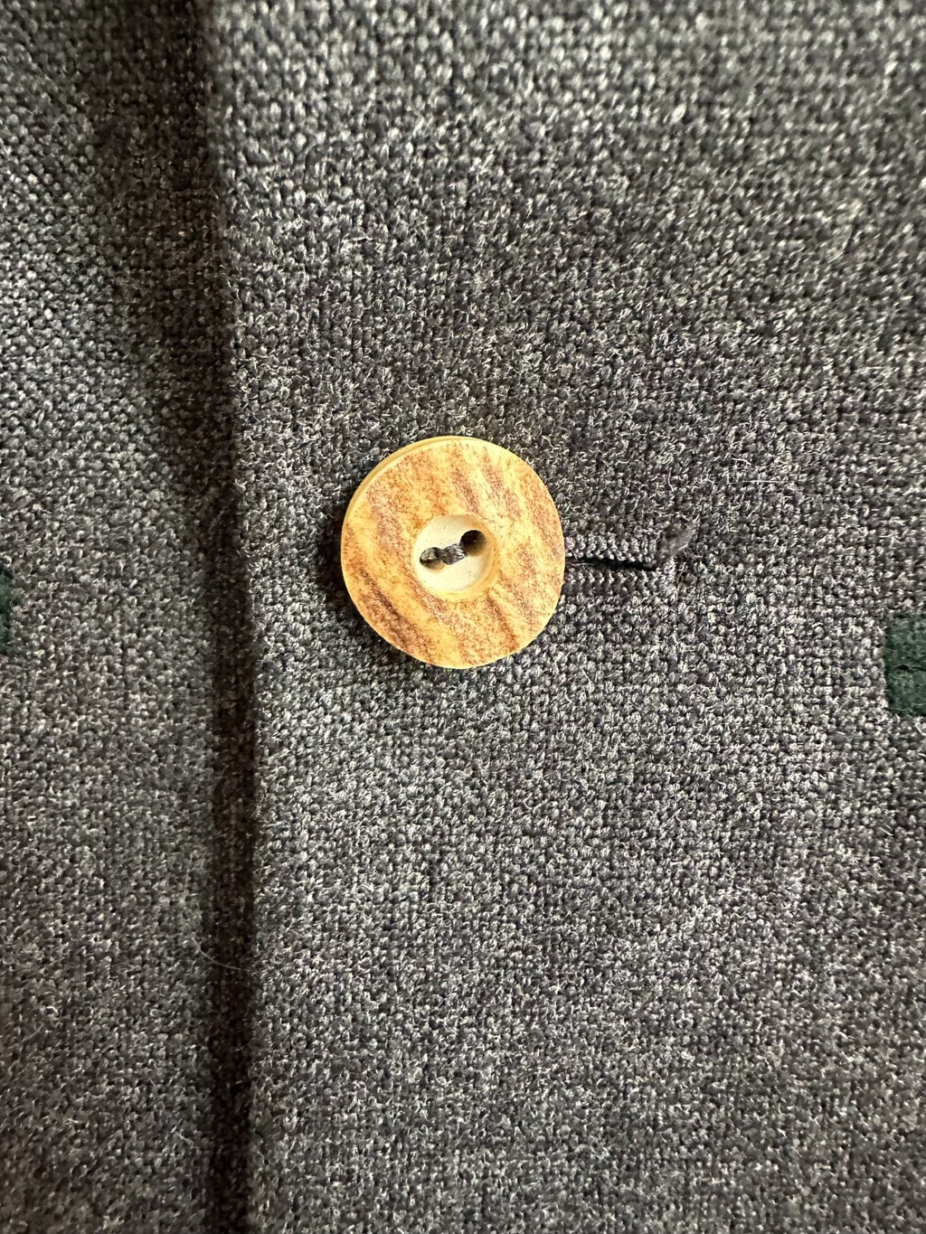 Saint Laurent FW14 Four-Pocket Wood-Button Wool Jacket