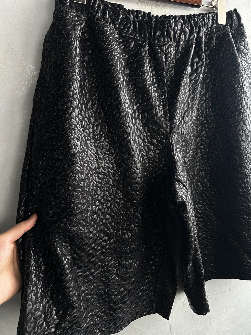 Comme Des Garcons Homme Plus Jacquard Mainline Shorts