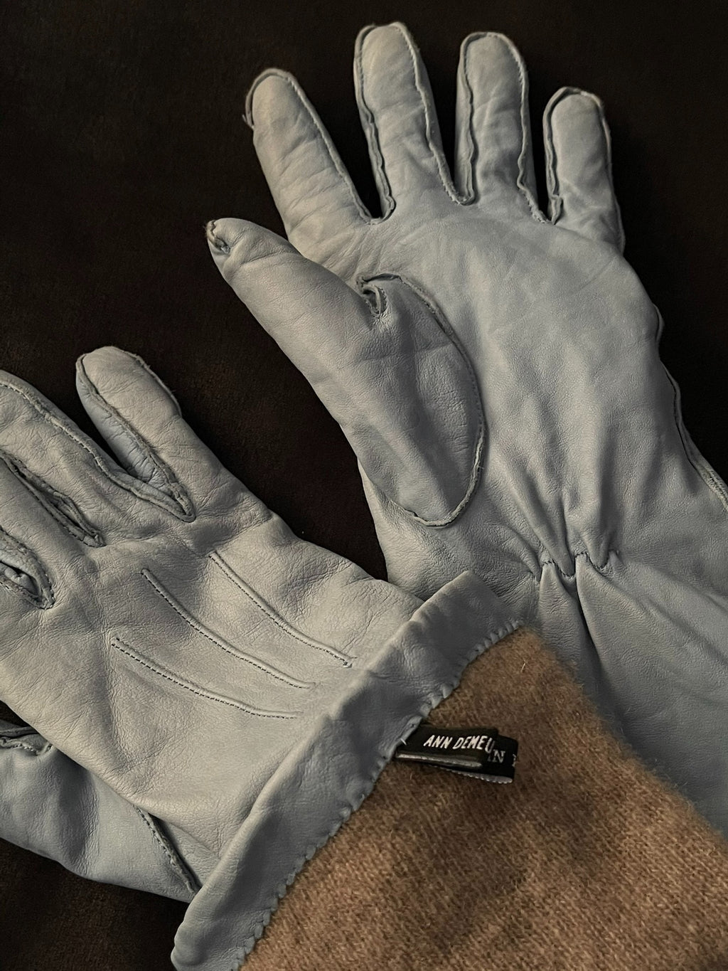 Ann Demeulemeester Leather Gloves