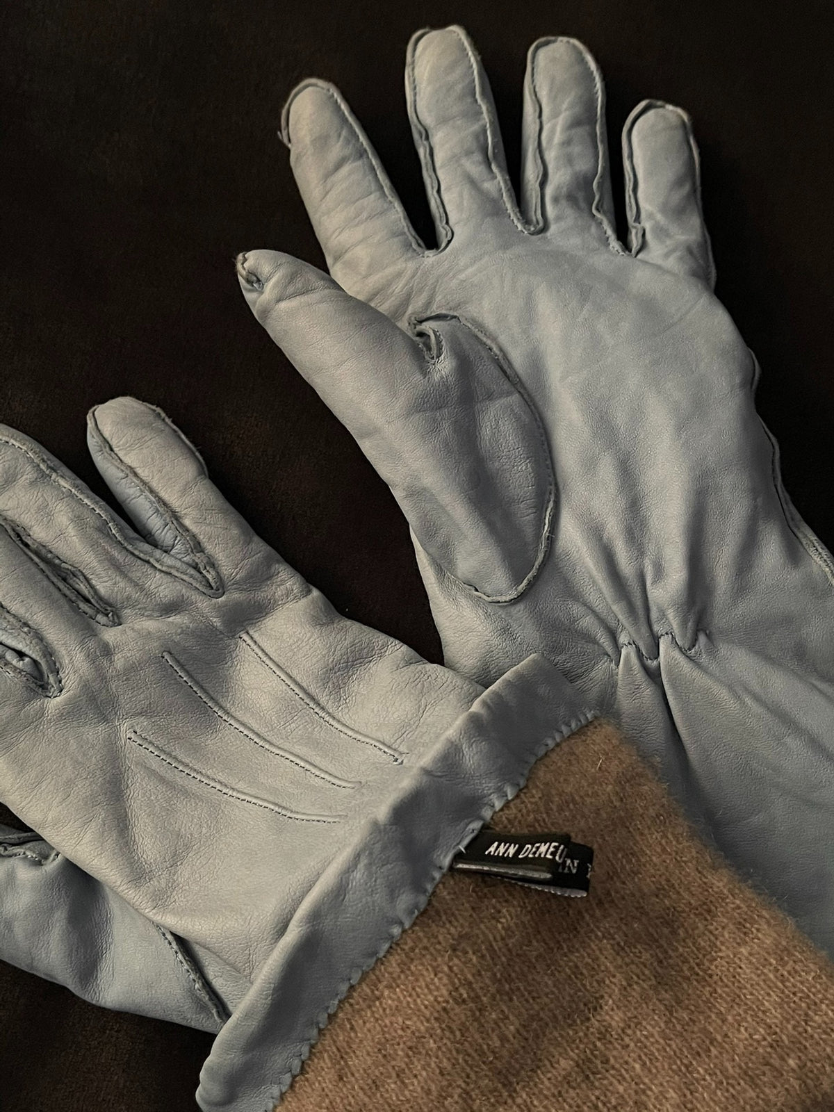 Ann Demeulemeester Leather Gloves