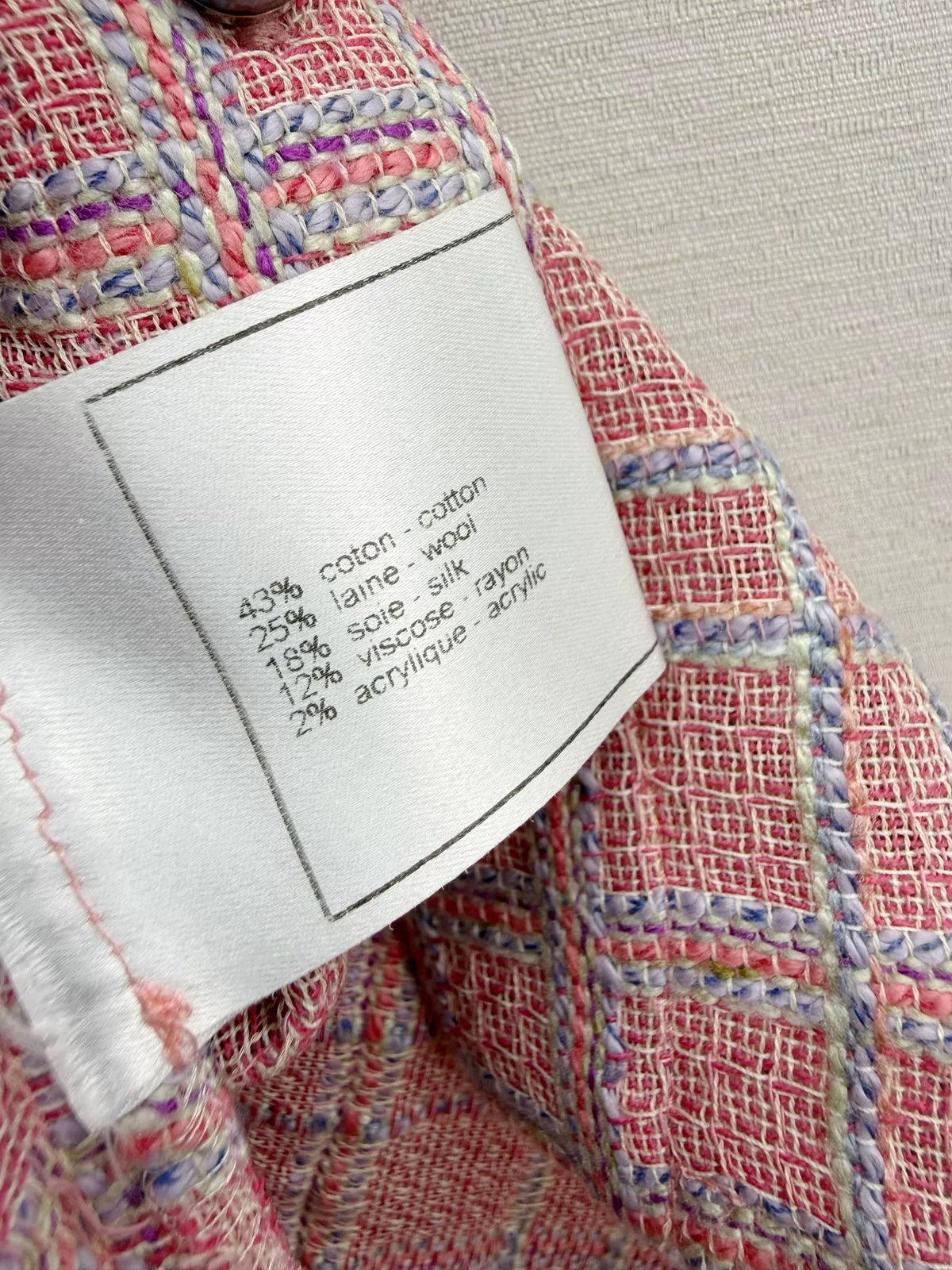 Chanel Woven Shirt Jacket