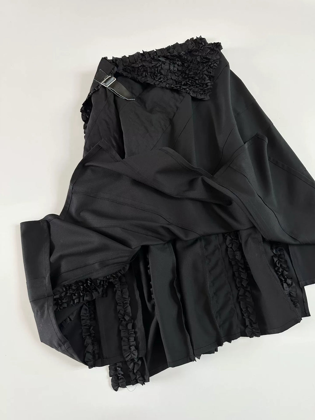 Comme Des Garcons 2019 Midi Wool Skirt