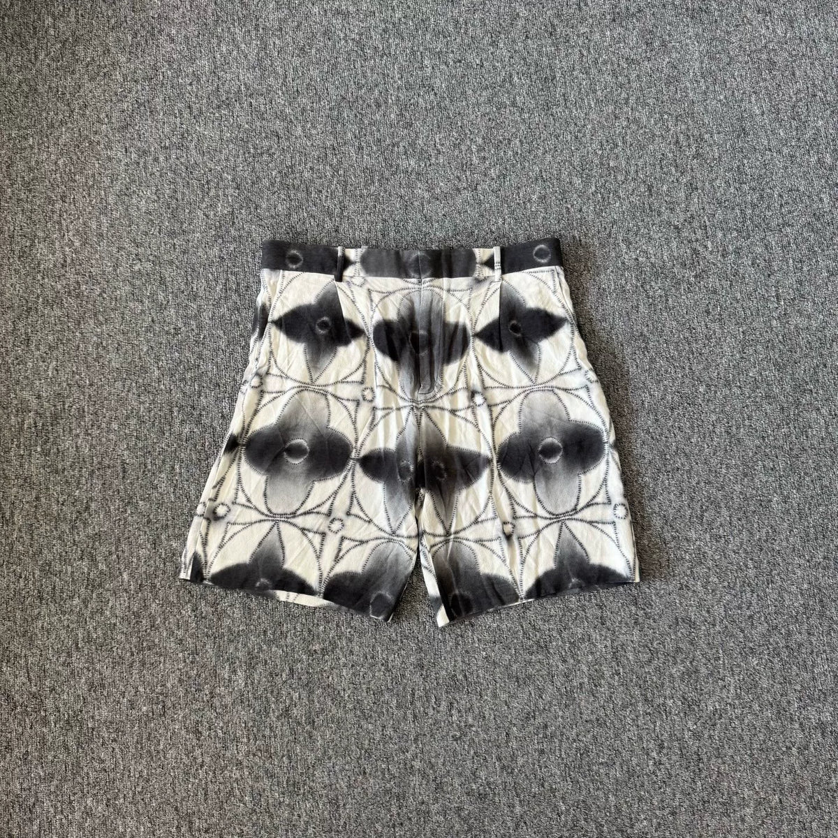 Louis Vuitton Ink Wash Three-Flower Shorts