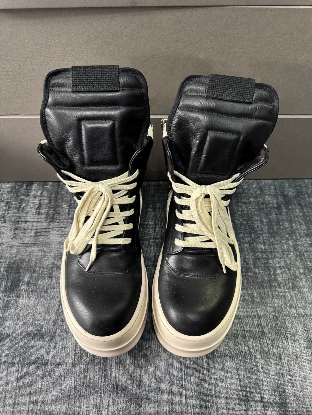 Rick Owens Inverted-Triangle Sneakers