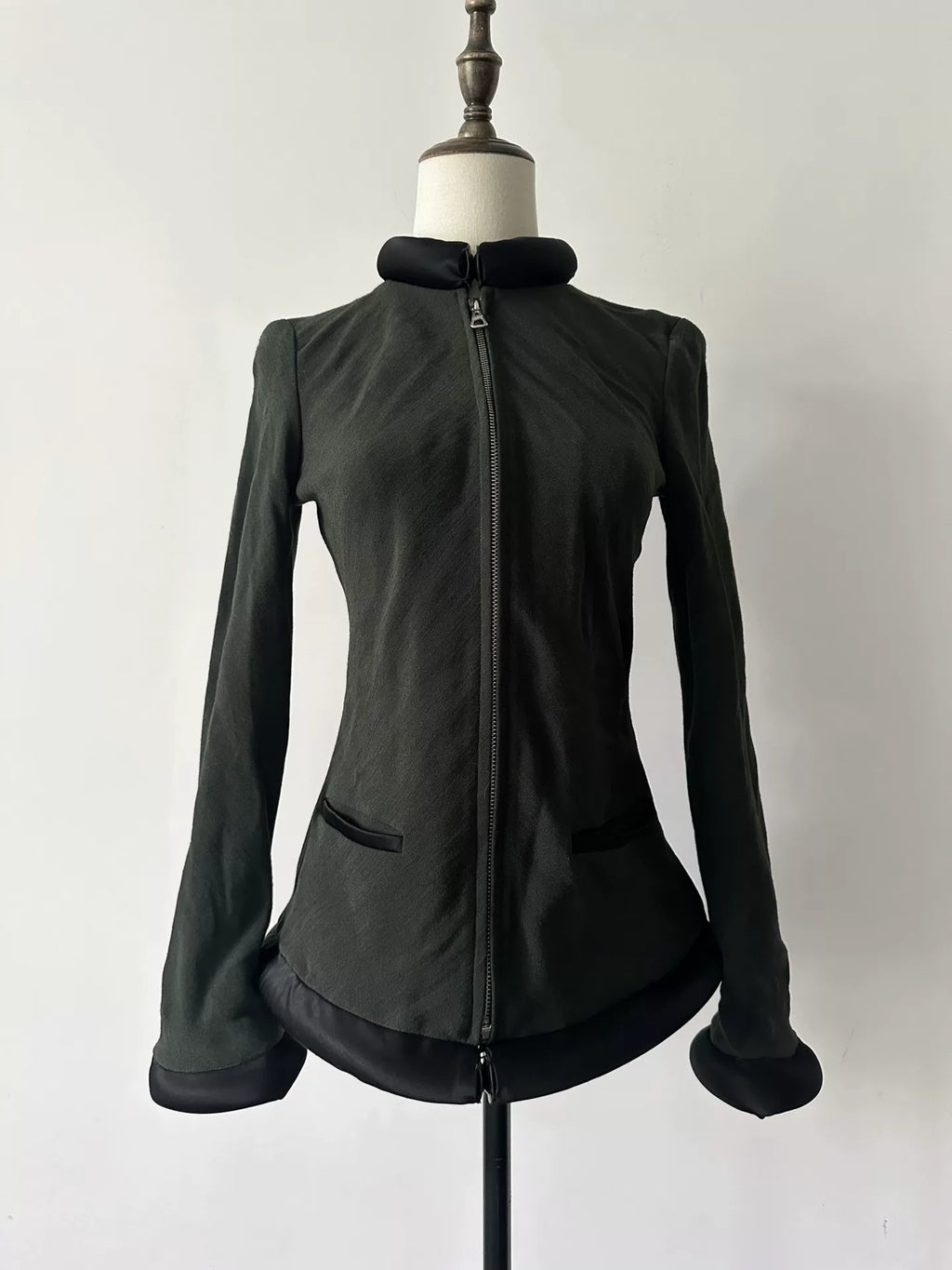 Jean Paul Gaultier 1999 Runway Jacket Wool Top
