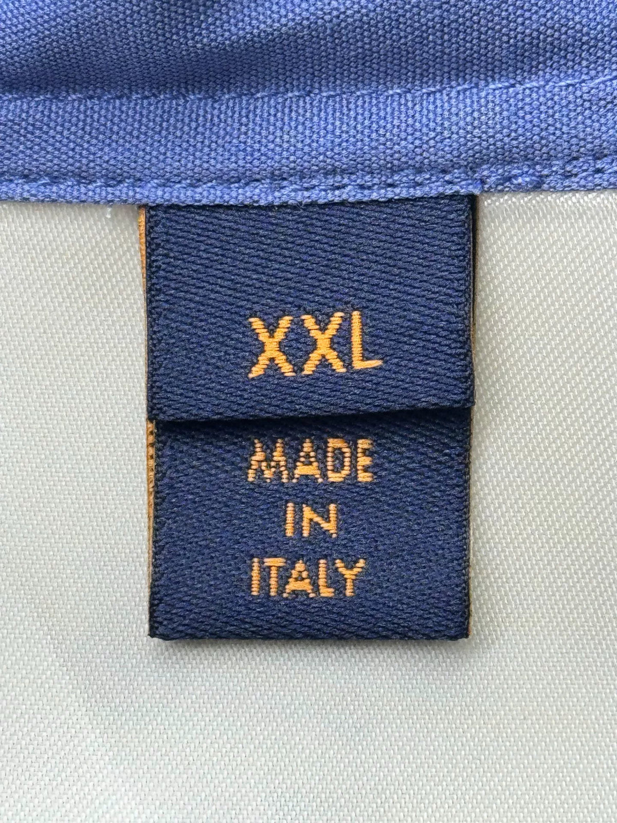 Louis Vuitton FW26 Blue Monogram Embroidered Long Sleeve Shirt