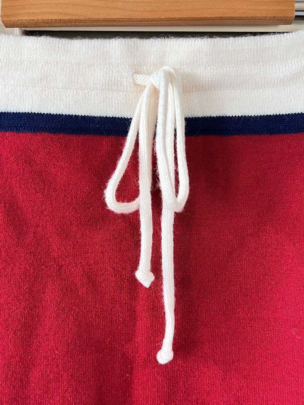 Celine Arc de Triomphe logo knit midi skirt