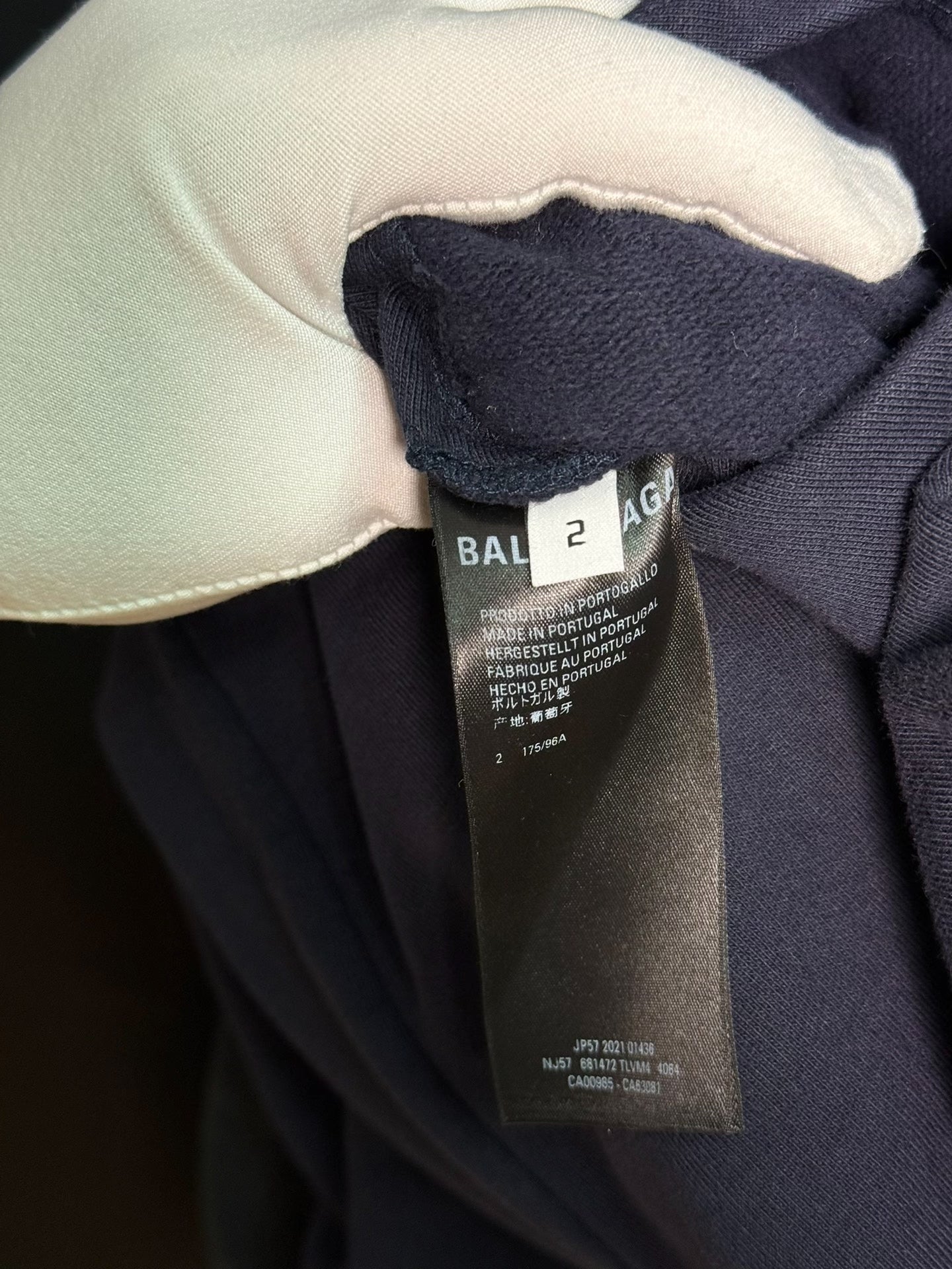 Balenciaga FBI Year Of Tiger Hooded Reversible Hoodie