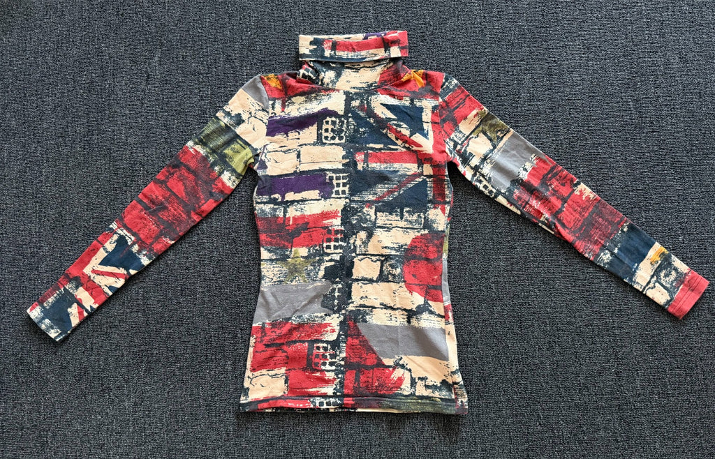 JPG 97AW Gaultier Jeans national flag top