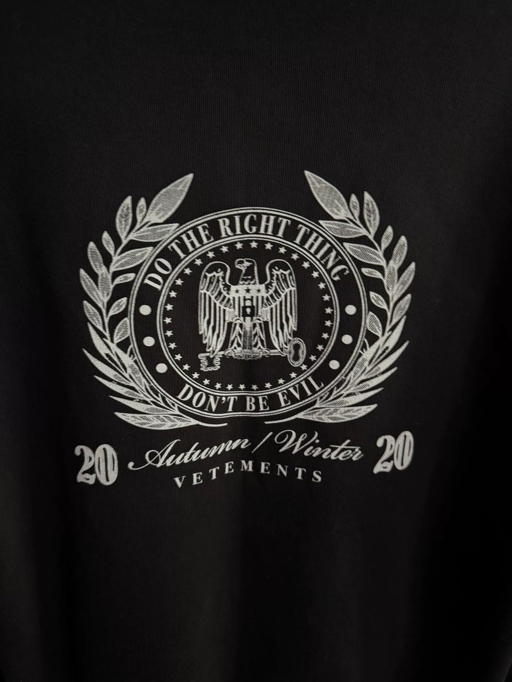 Vetements Dark Web Hoodie