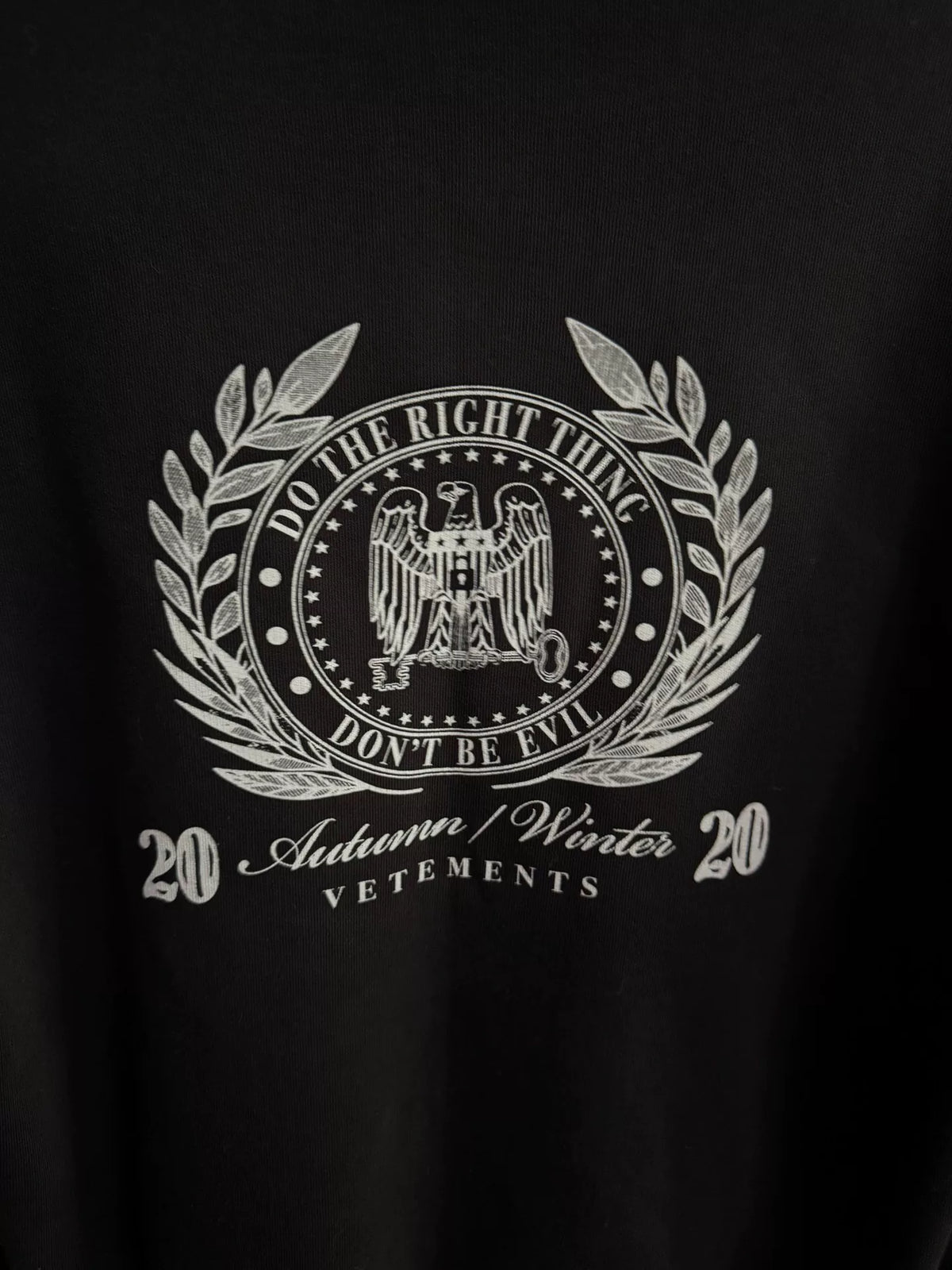 Vetements Dark Web Hoodie