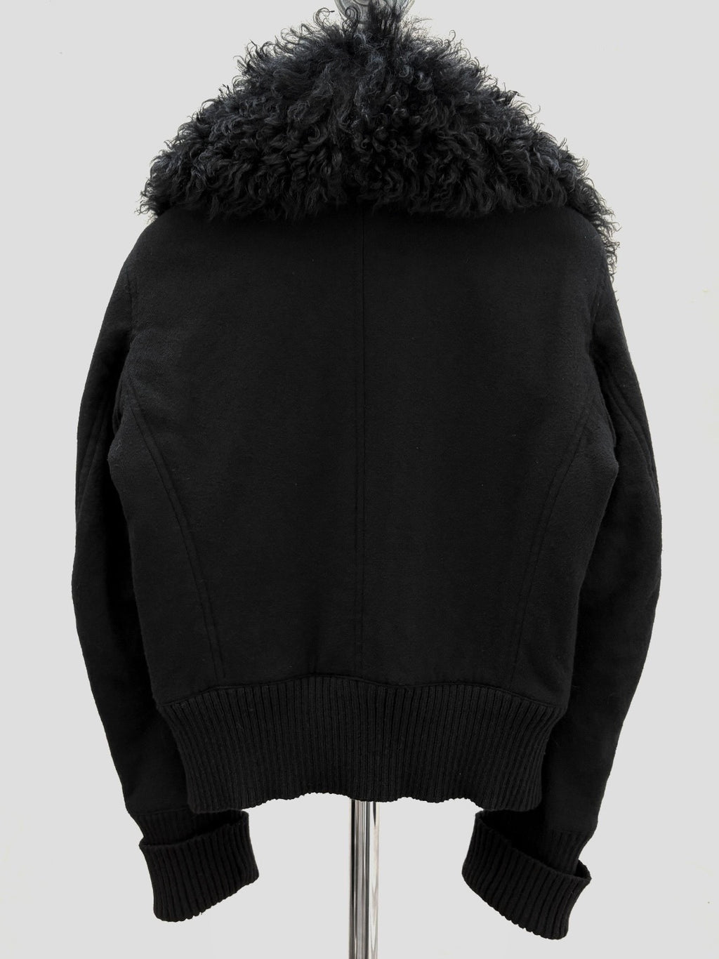 Ann Demeulemeester FW07 Fur Collar Jacket