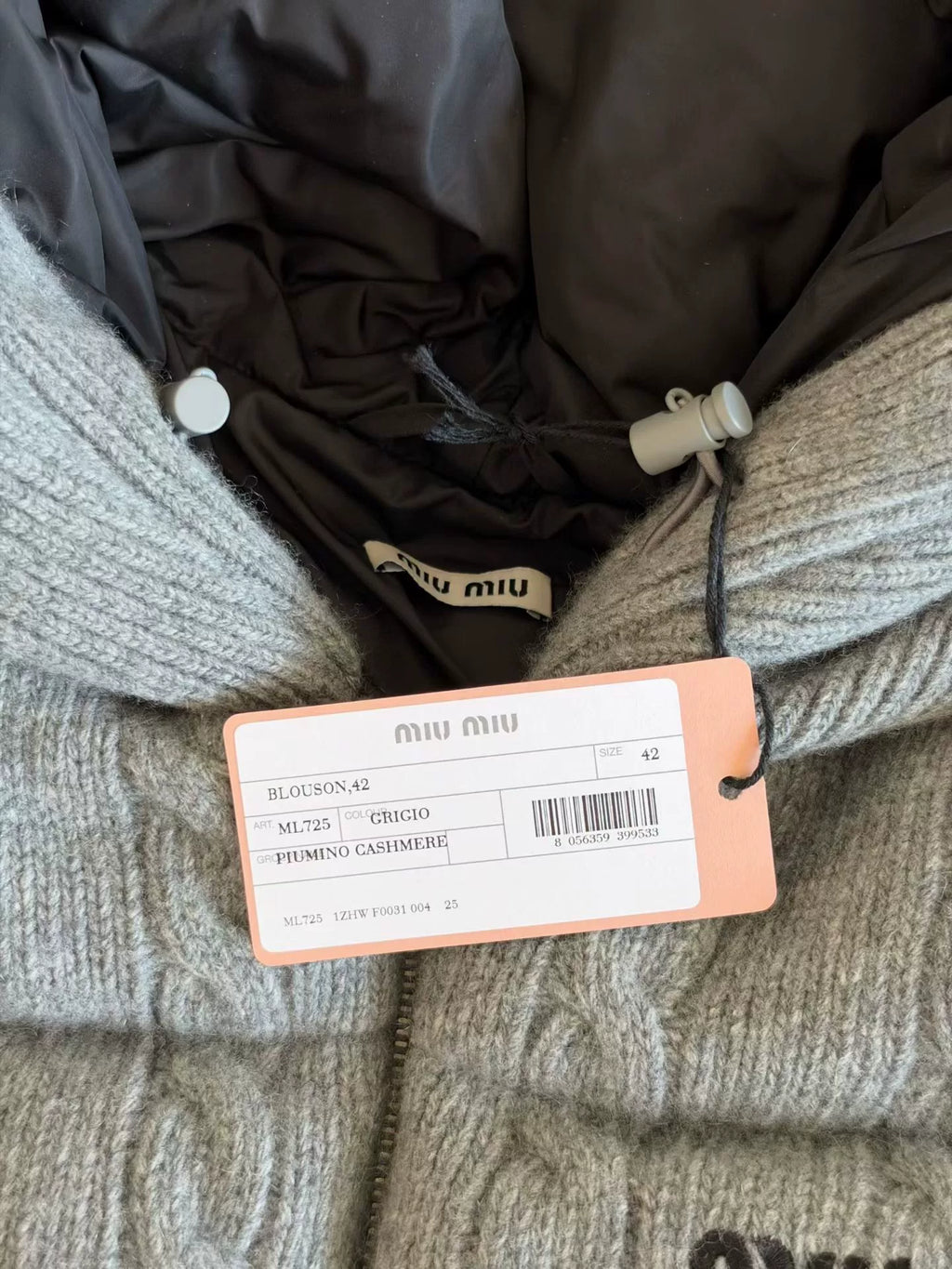 Miu Miu Down Jacket