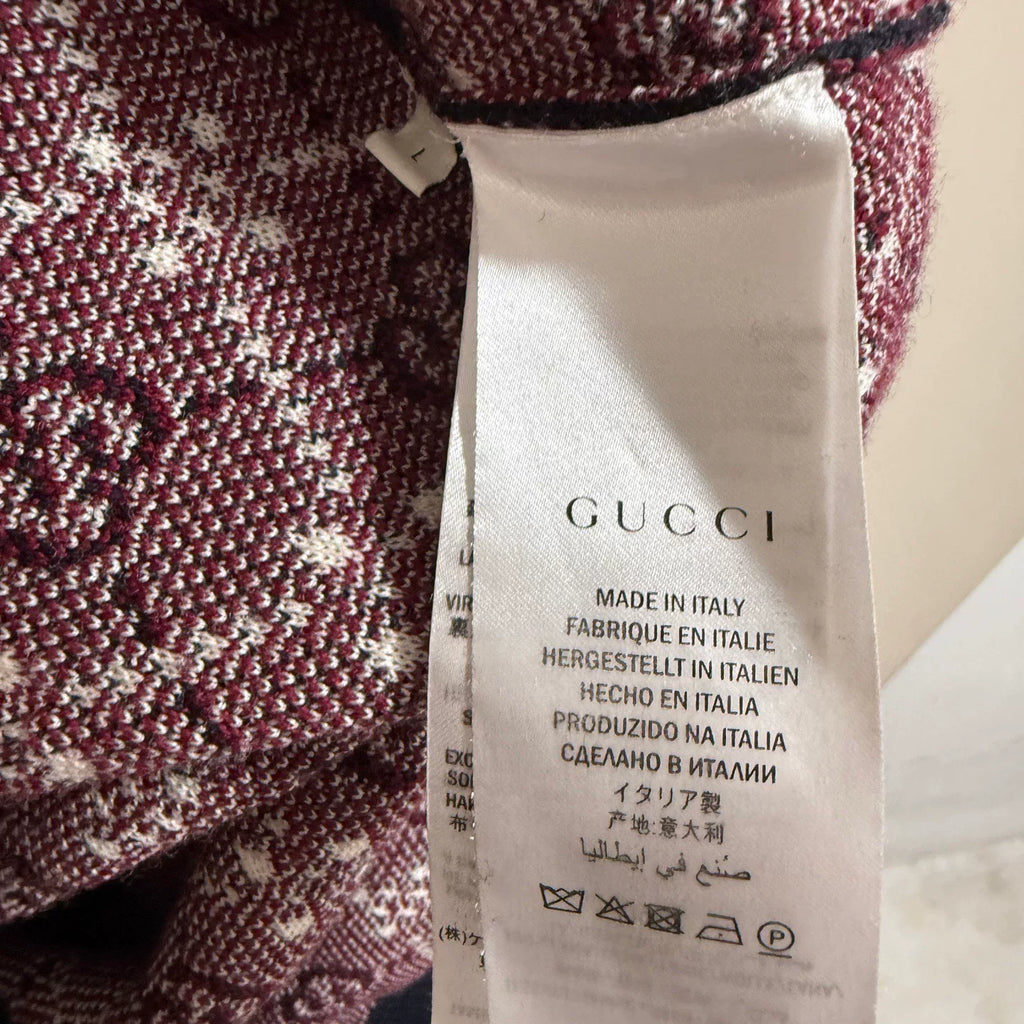 Gucci All-Over Print Cardigan