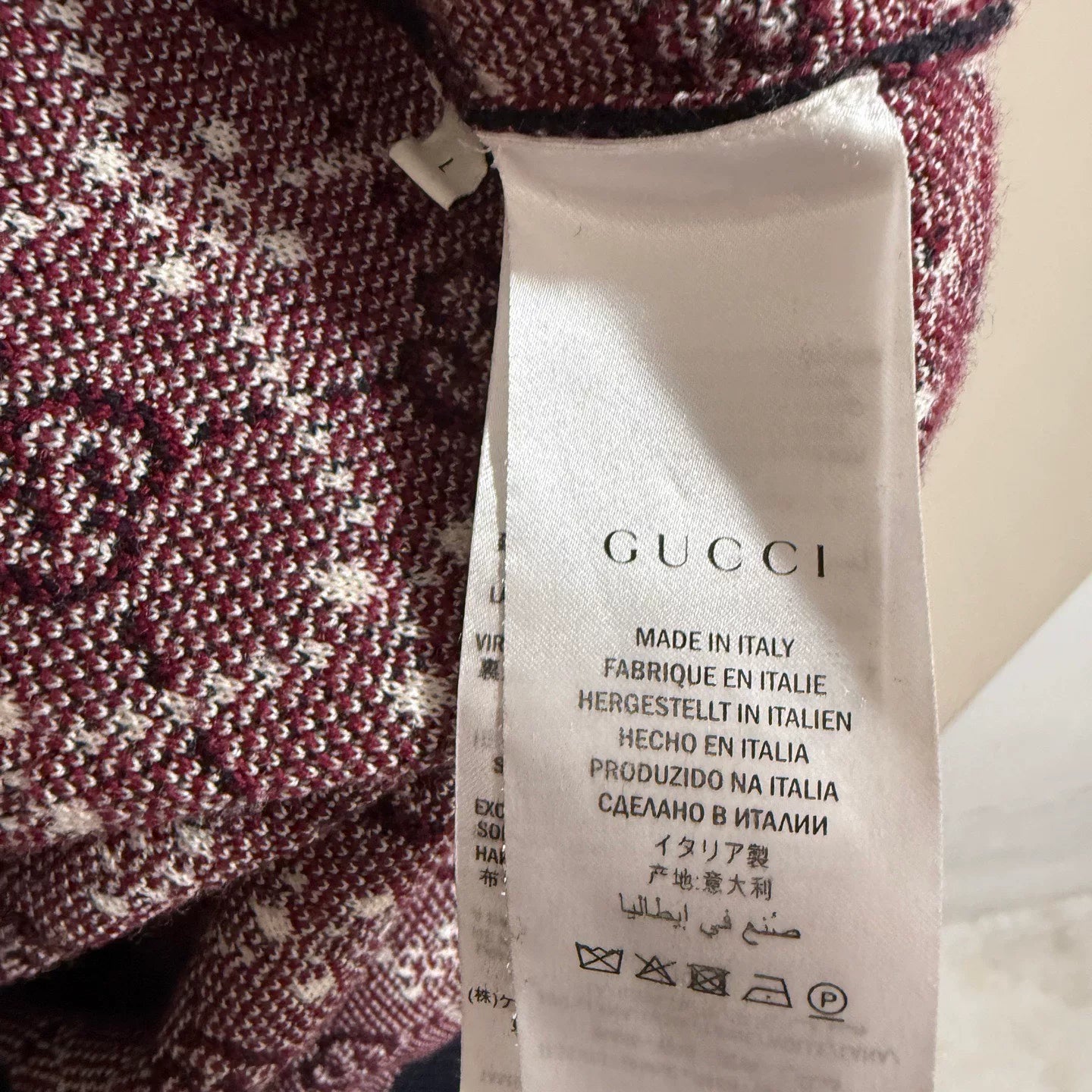 Gucci All-Over Print Cardigan
