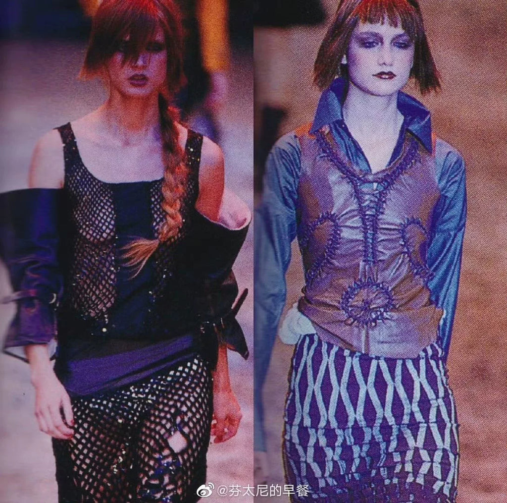 Jean Paul Gaultier 2001 Spring/Summer stretch knit top