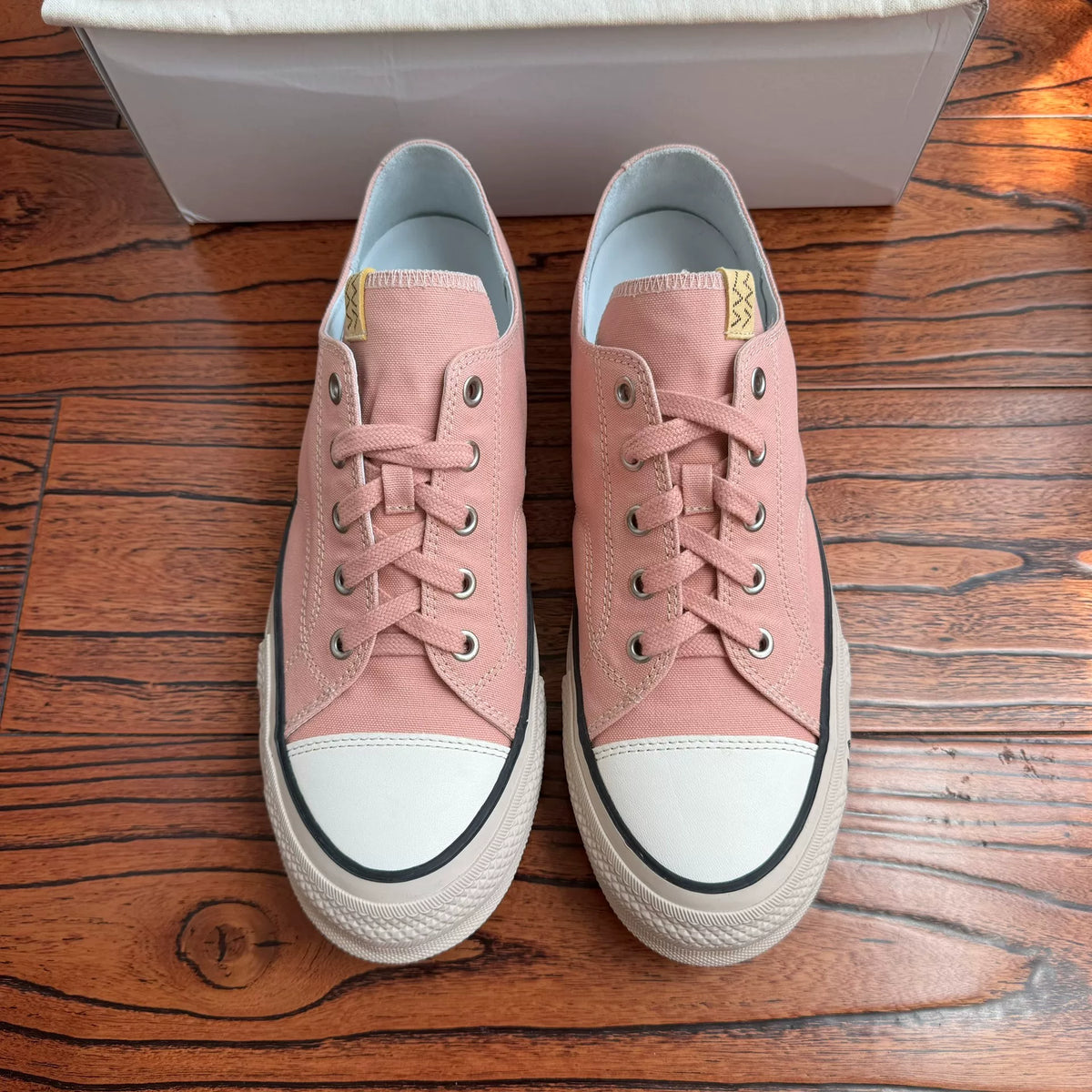 Visvim 24aw SKAGWAY L.T. LO CANVAS Thin-sole Canvas Shoes