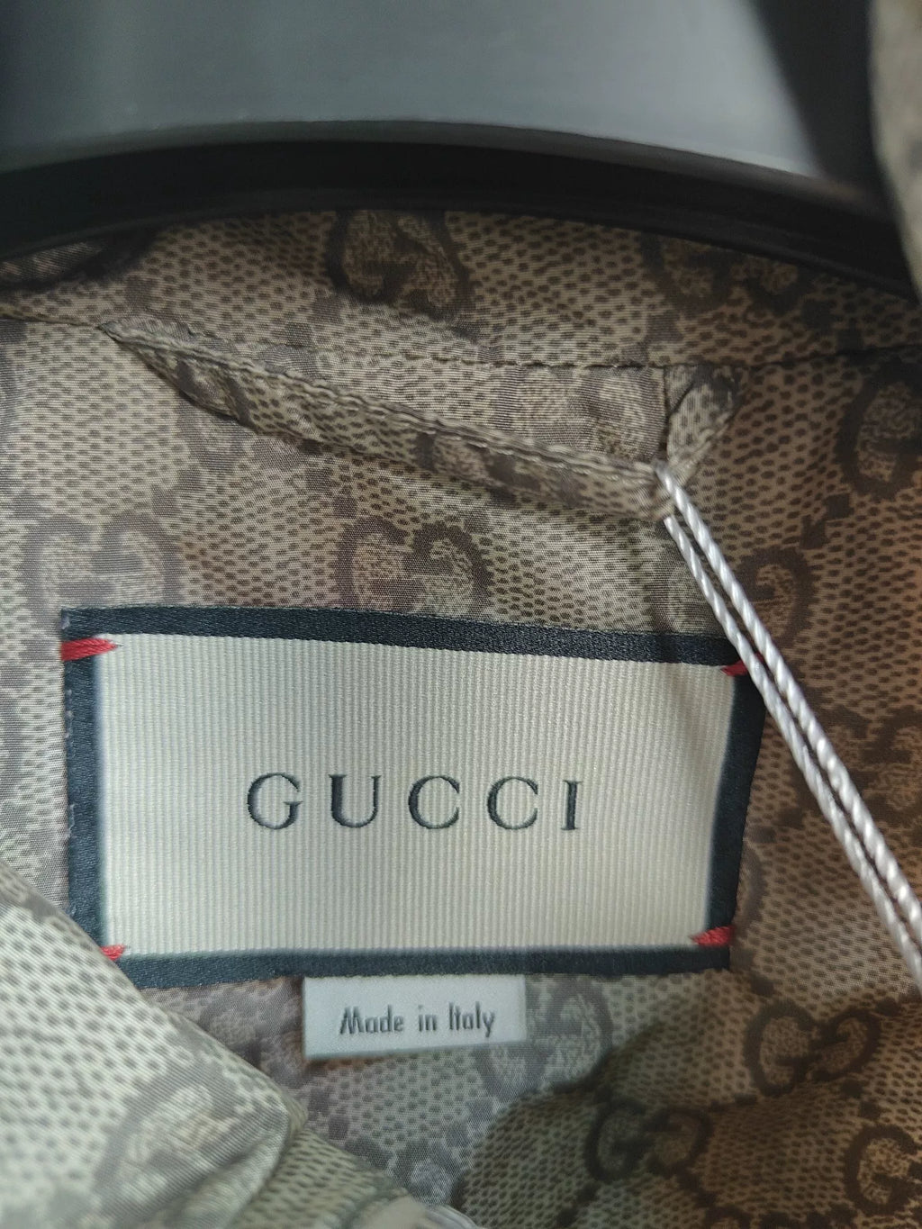 Gucci Not Fake Vintage Print Jacket
