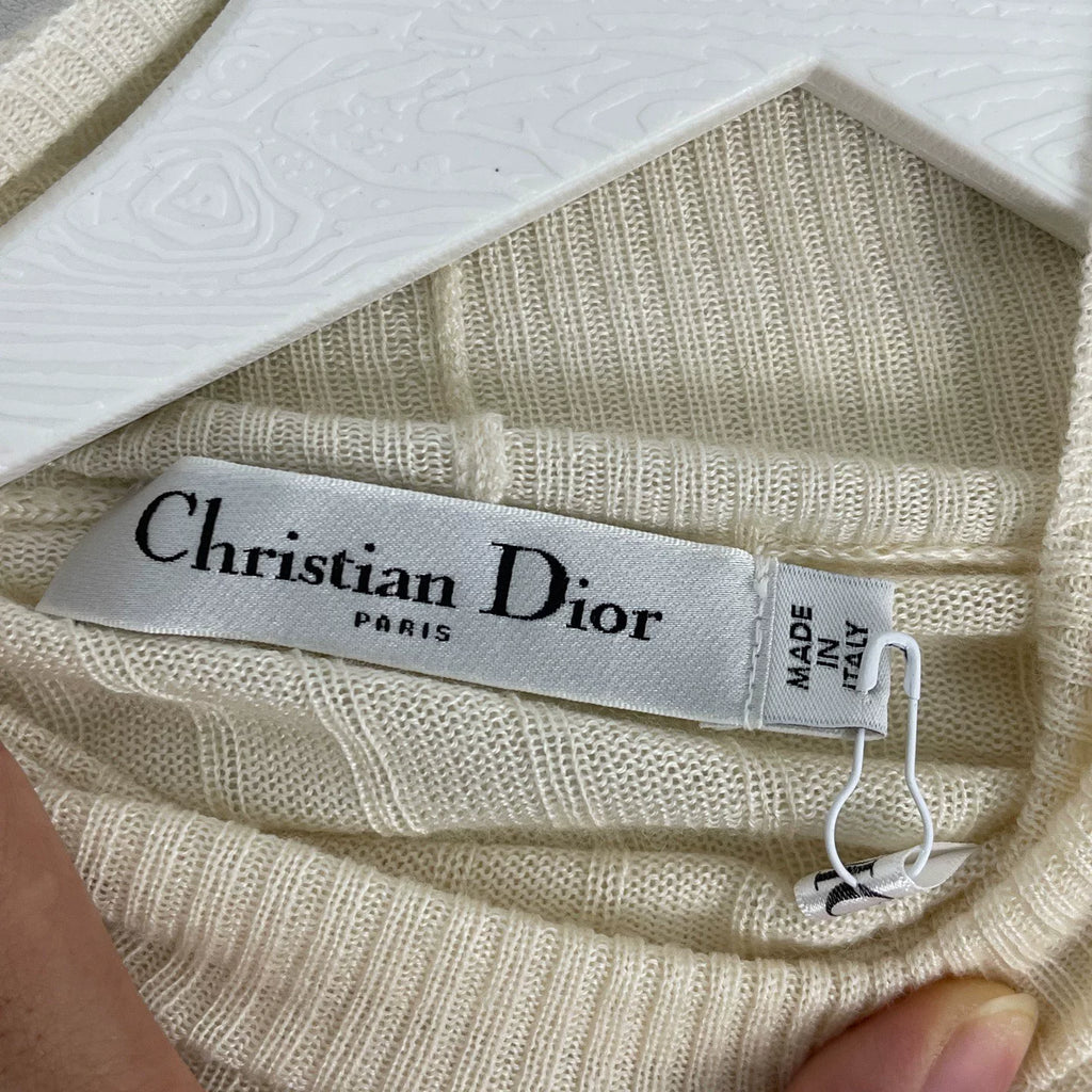 Dior Embroidered Little Bee Turtleneck Sweater