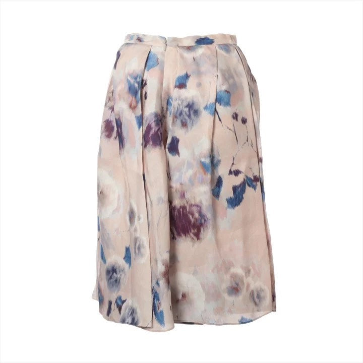 Dior Floral Silk Skirt