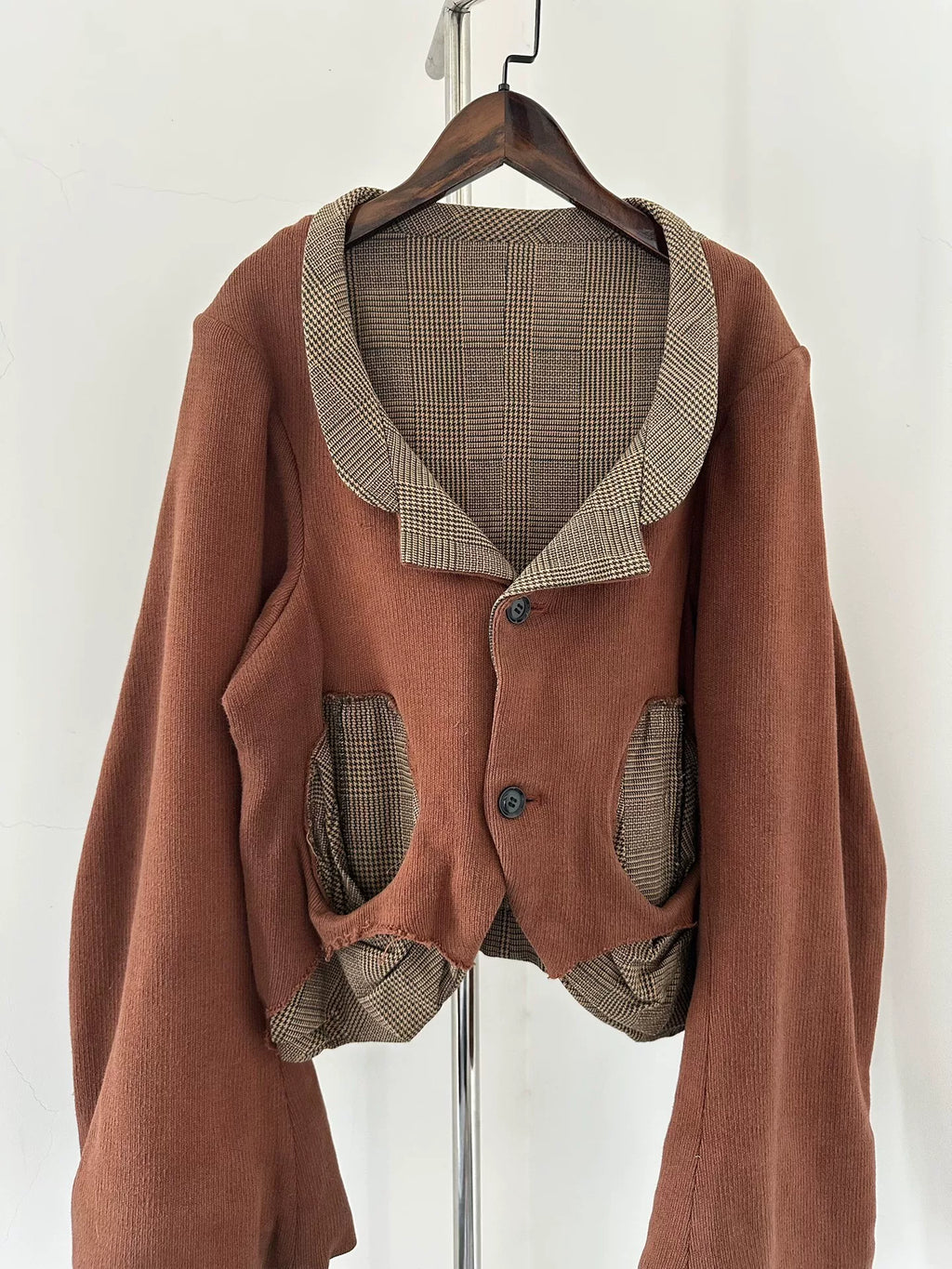 Christopher Nemeth 90s Pocket Plaid Jacket