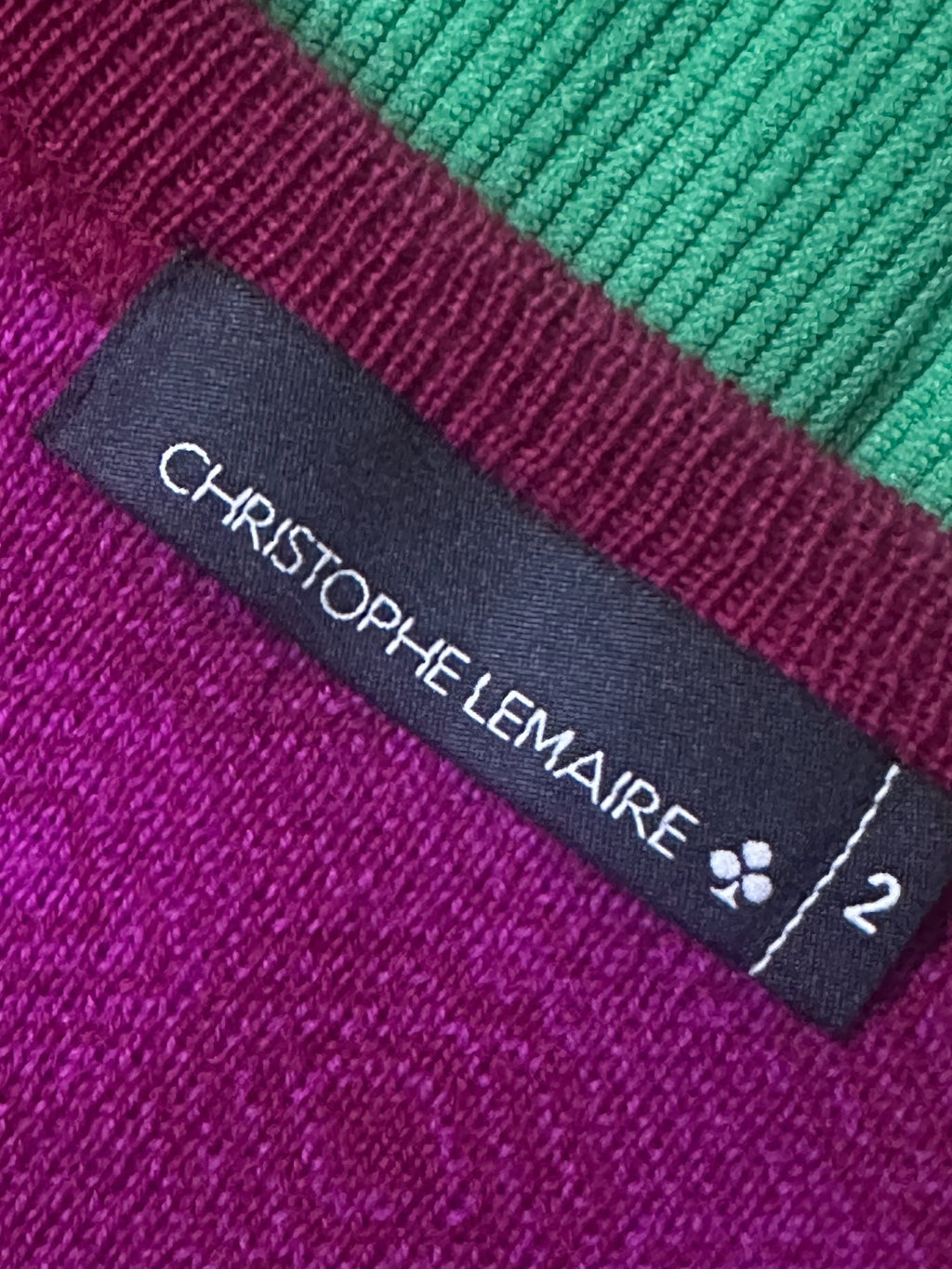LEMAIRE Wool Jacquard Vest
