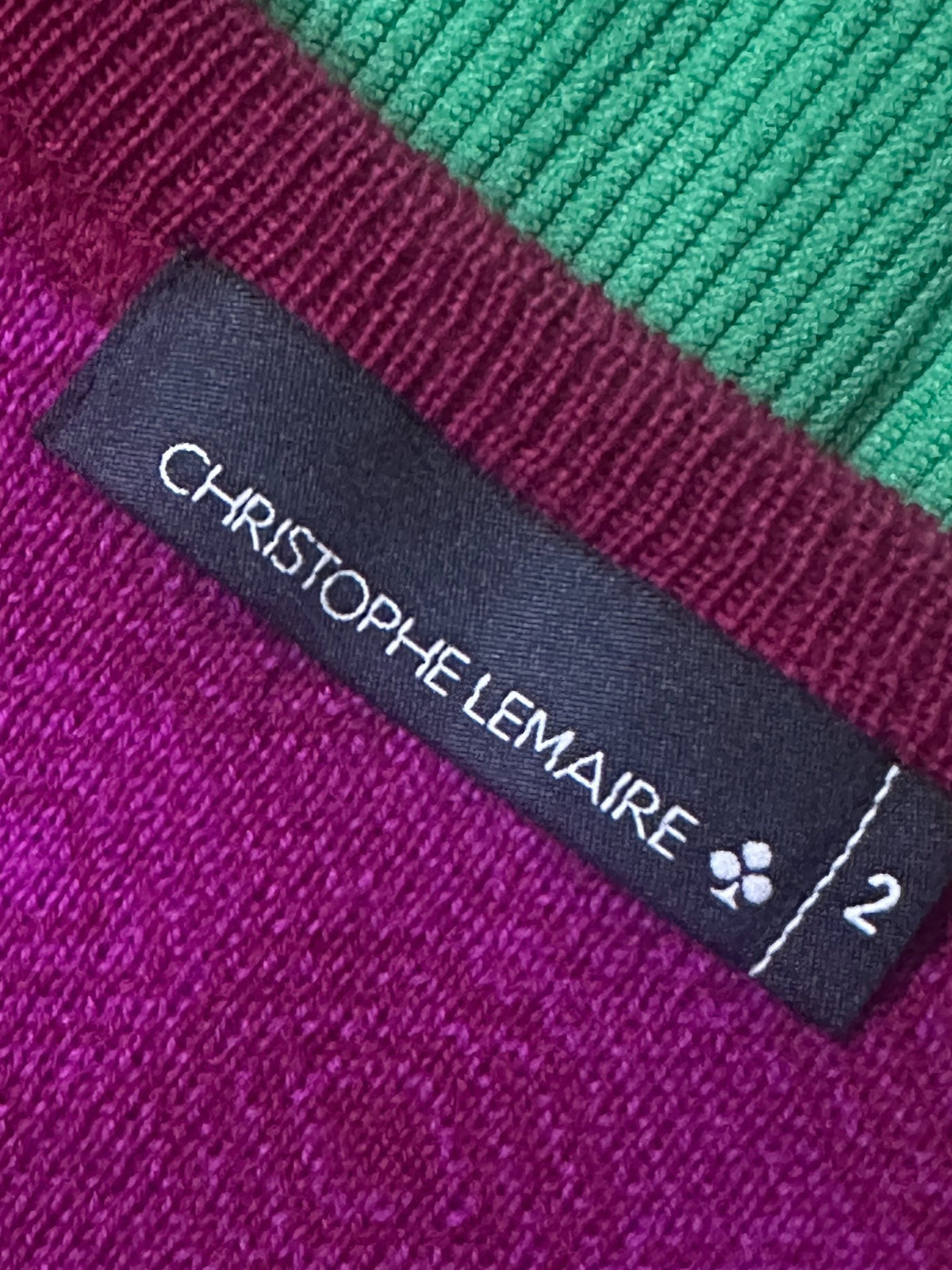 LEMAIRE Wool Jacquard Vest