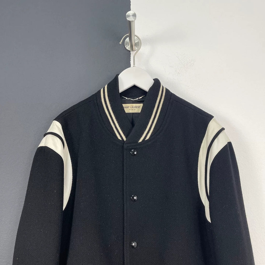 Saint Laurent Lauren Slp Teddy Jacket