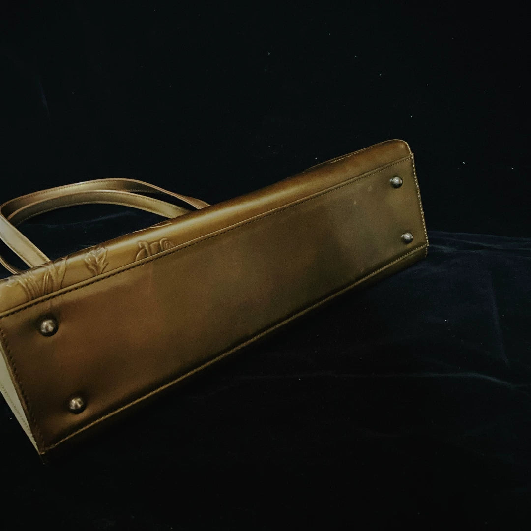 Jean Paul Gaultier Gun Rose Rose Handheld Underarm Bag Limited Edition Champagne Color