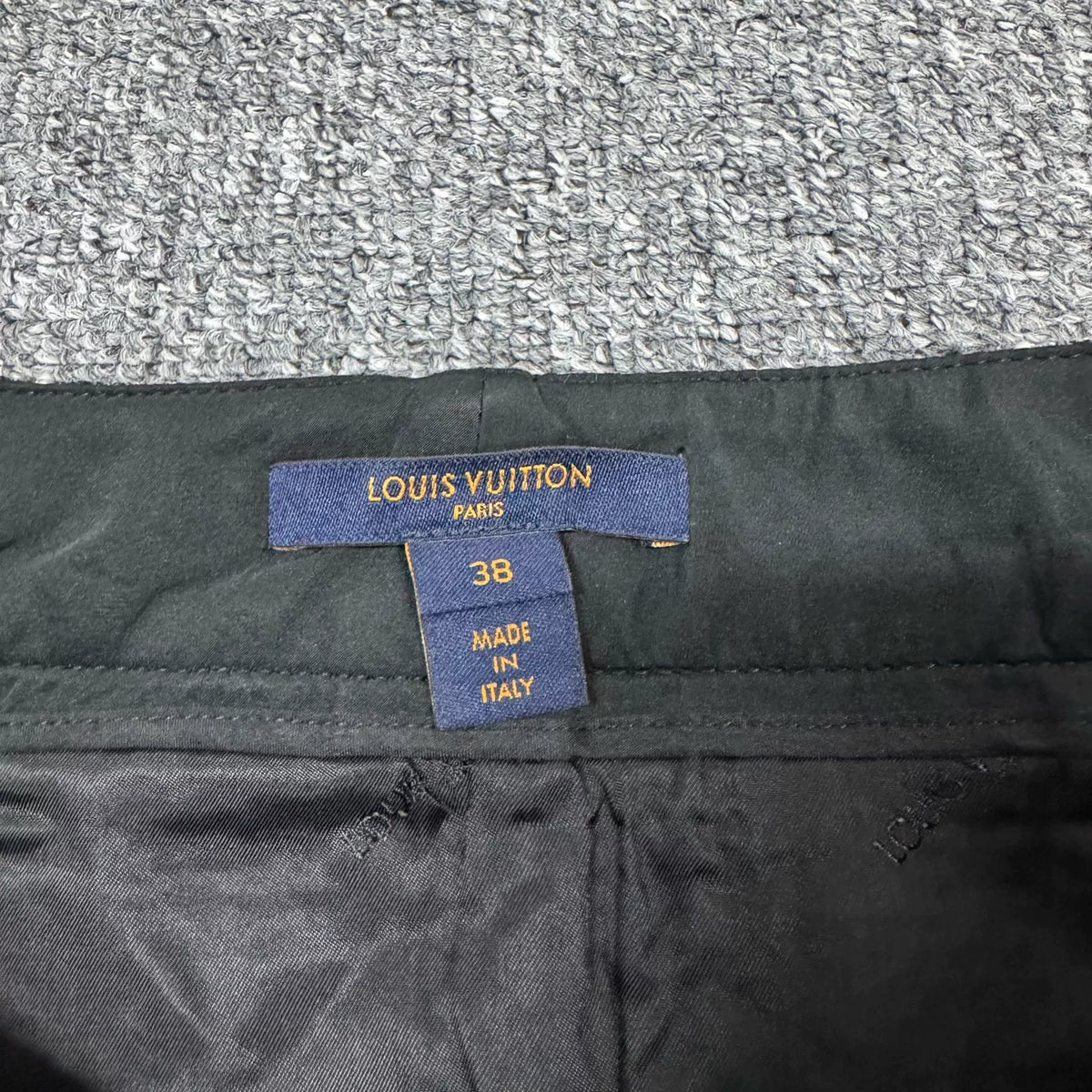 Louis Vuitton Wool Midi Skirt