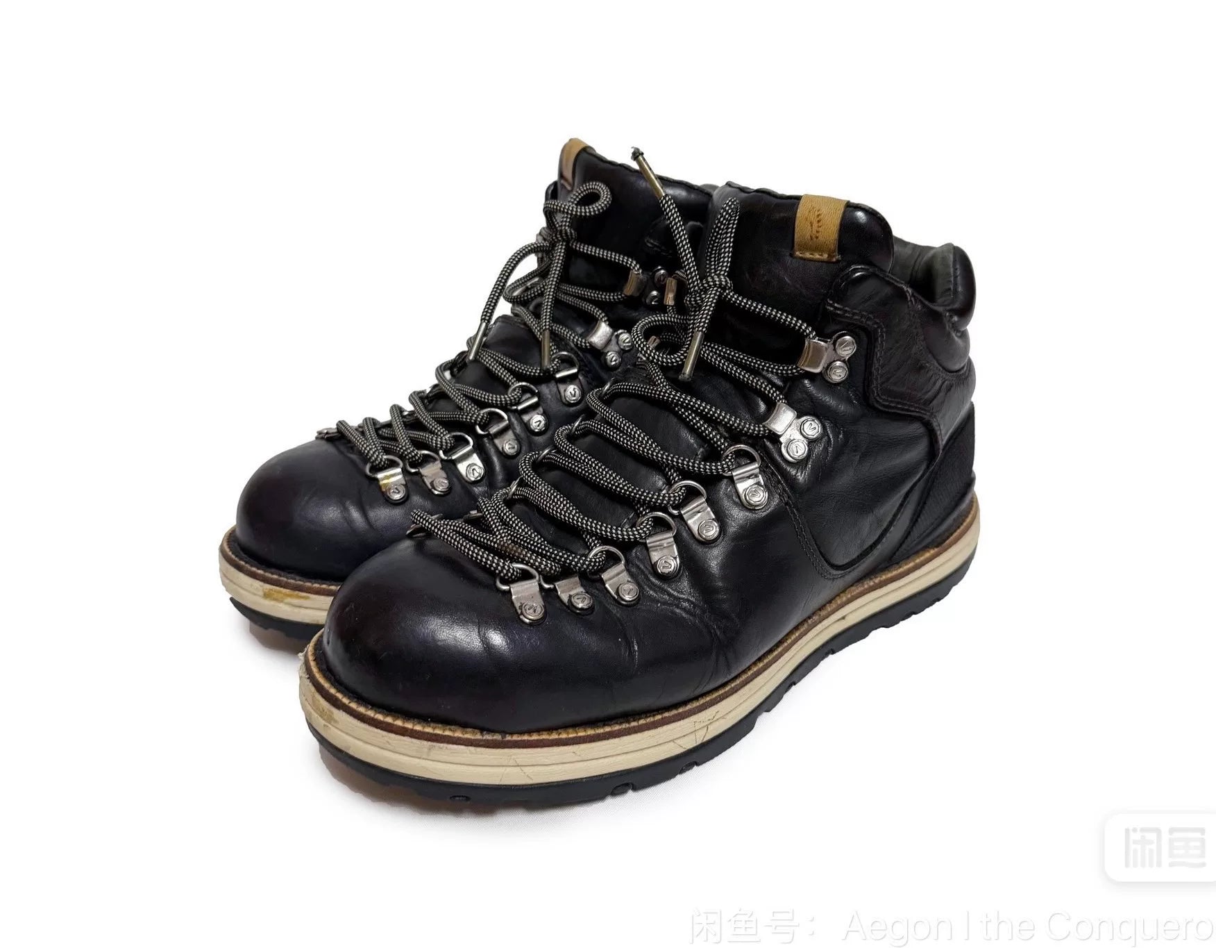 Visvim Serra 15AW Veggie Horween FW15 Black Boots