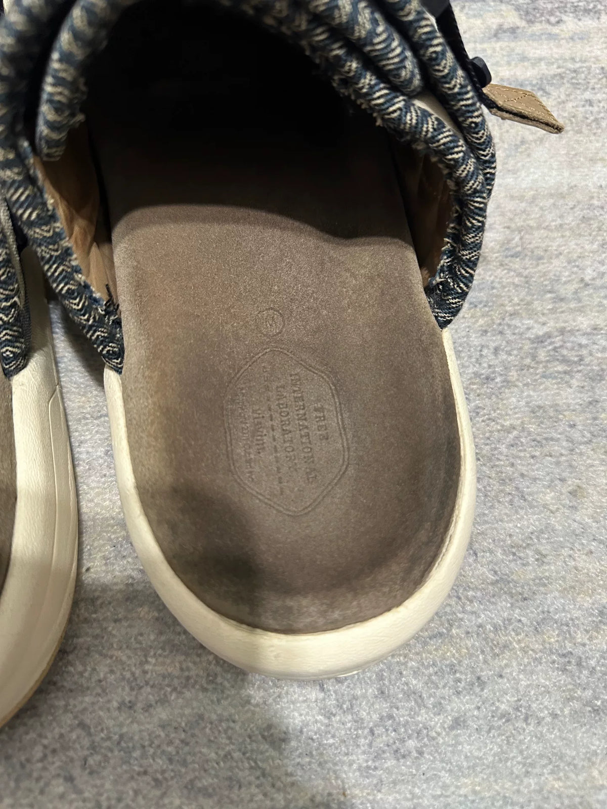 Visvim 19SS SS Christo Collage Fil Polka Dot Slides