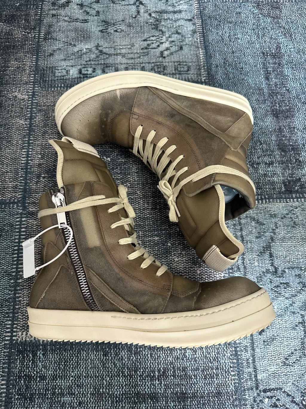 Rick Owens Inverted-Triangle Sneakers
