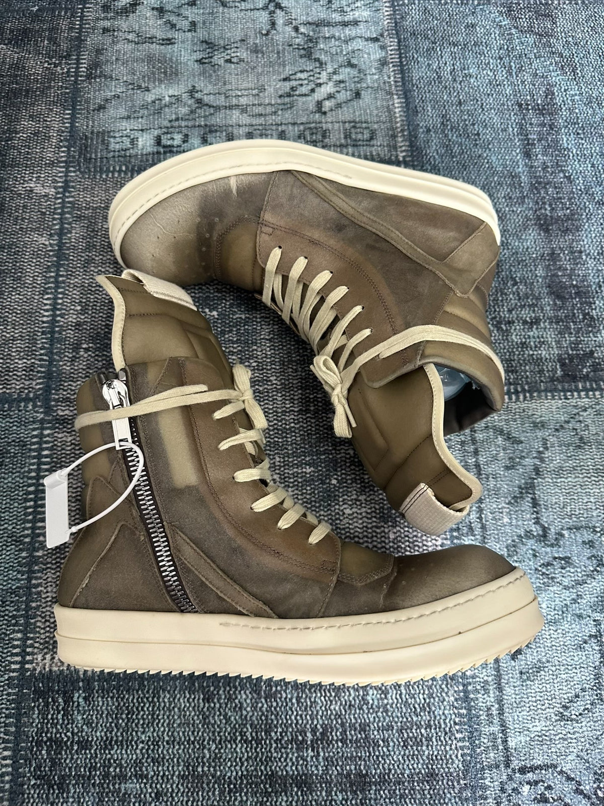 Rick Owens Inverted-Triangle Sneakers