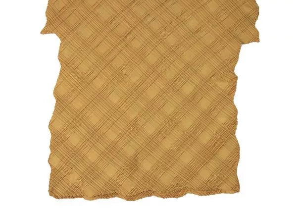 Issey Miyake Vintage Yellow Pleated Top