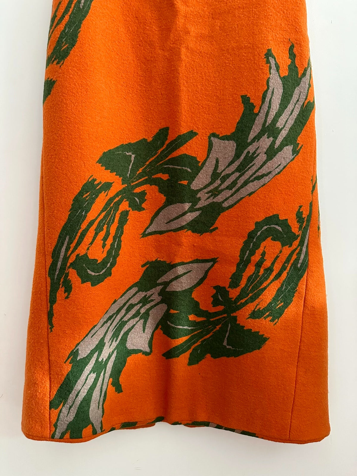 Undercover 1997 Sleeveless Fuzzy Wool Skirt