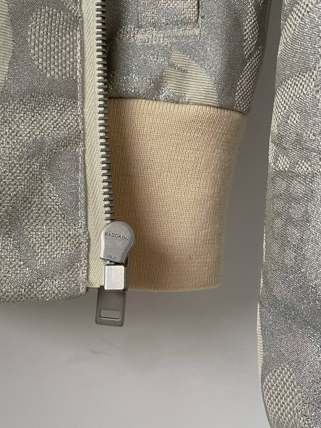 Alexander McQueen | S/S15 Silver Thread Bomber Jacket